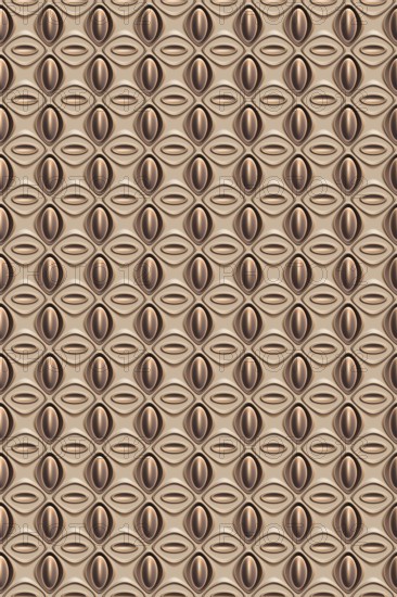 3D effect seamless background, wallpaper decoration pattern
