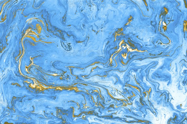 Ebru marble effect pattern design for print