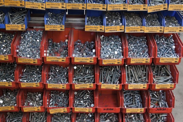 Screws in a workshop, Austria, Europe