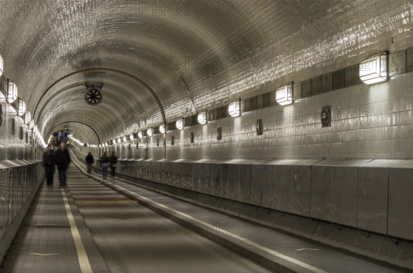 Old Elbe Tunnel in Hamburg