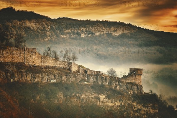 Medieval Stronghold Tsarevets in Veliko Tarnovo, Bulgaria Veliko Tarnovo, Bulgaria, Europe