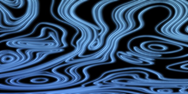 Neon Glow blue lines on a dark background, Glowing background