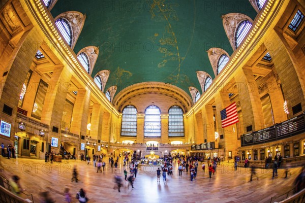 Grand Central Station (New York, USA). Shooting Location: New York, Manhattan
