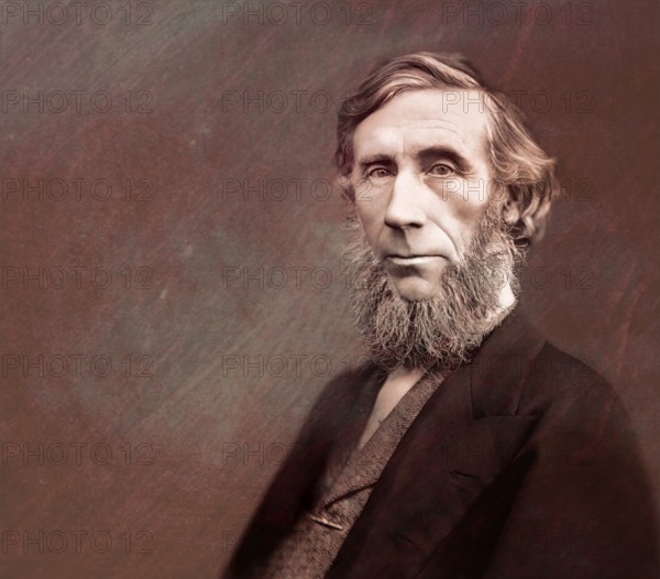John Tyndall, 1820 –1893, Irish physicist and chemist, discoverer oft he greenhouse effect, digitally edited