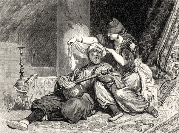 BOOK OF ZULEIKA, BUCH SULEIKA, West-eastern Diwan, West-östlicher Divan, poem by Johann Wolfgang von Goethe