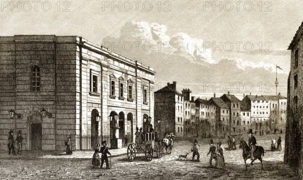The Theatre Royal, Drury Lane, Covent Garden, West End, London, England, 1809