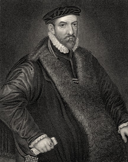 Sir Nicholas Bacon, 1510-1579, an English politician during the reign of Queen Elizabeth I of England, Great Britain
