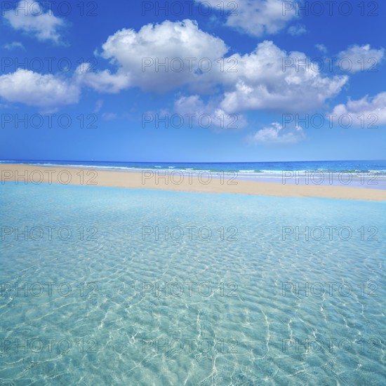 Jandia beach Mal Nombre Fuerteventura at Canary Islands of Spain