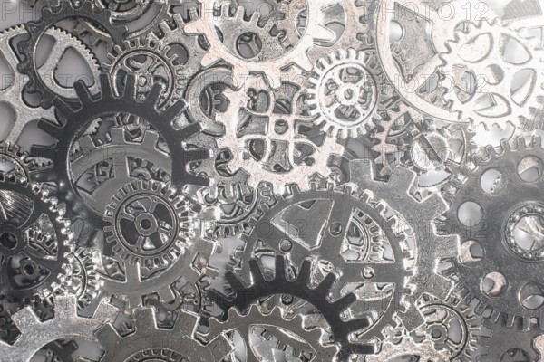 Metal gears and cogwheels Background
