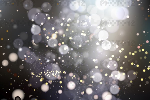 Beautiful bokeh made of blurred lights on colorfull background, Abstract defocused colorful blurred background. Abstract light background