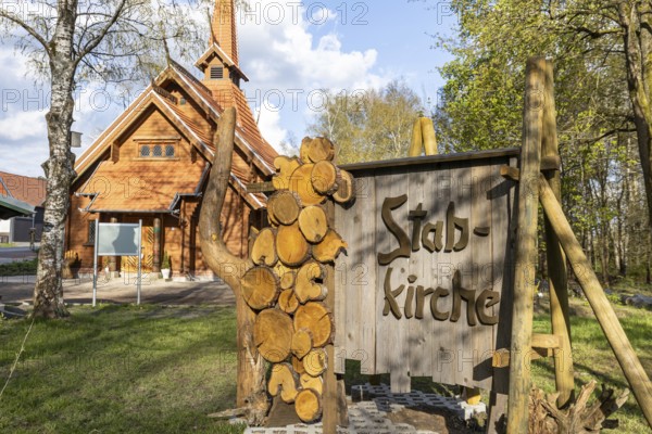 Pictures of the stave church Stiege in the Harz Selketal Selketalstieg