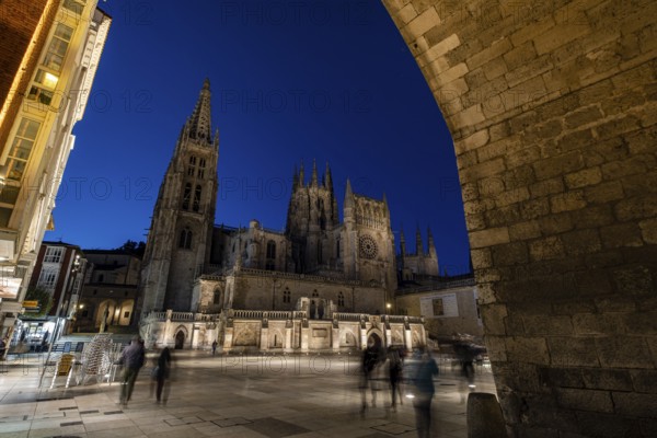 Burgos cathedral, Santa Iglesia Catedral Basílica Metropolitana de Santa María, Burgos province, Spain, Europe