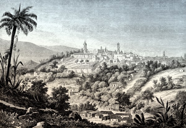 Jalapa, Republic of Guatemala, Central America, 19th century