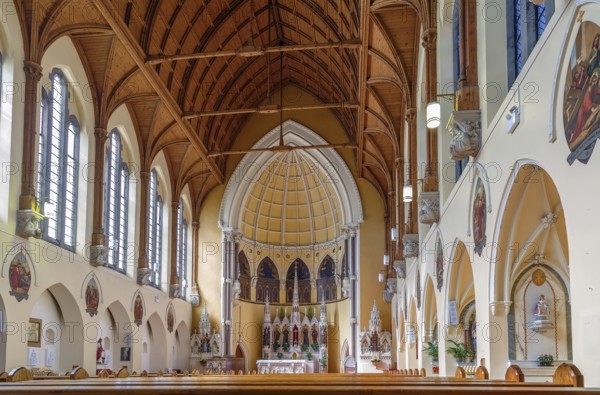 St. Mary of the Angels Church, Dublin, Ireland. Interior