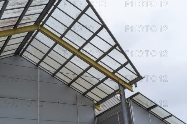 Roof of a modern building