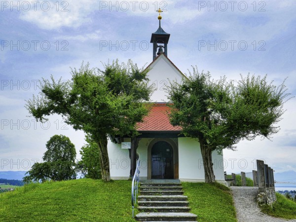 Moated castle on Lake Constance