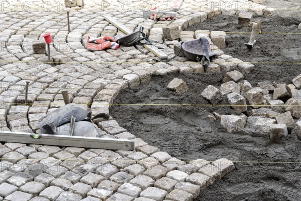 Paving work
