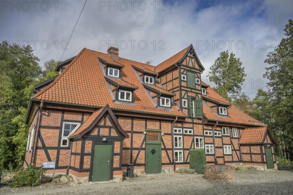 New brewery, Burg Bodenteich, Bad Bodenteich, district of Uelzen, Lower Saxony, Germany, Europe