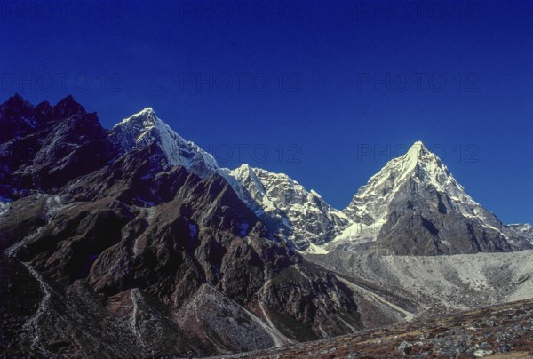 Mountains near pheriche, nepal, Asia