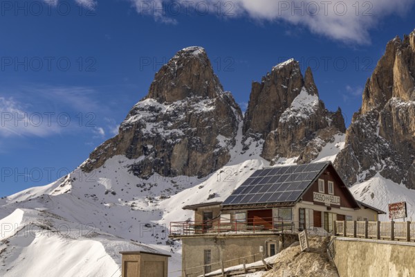 Passo Sella, South Tyrol, Italy, Europe
