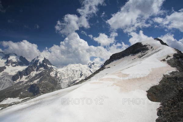 Mountain view from Piz Corvatsch (St. Moritz, Switzerland)