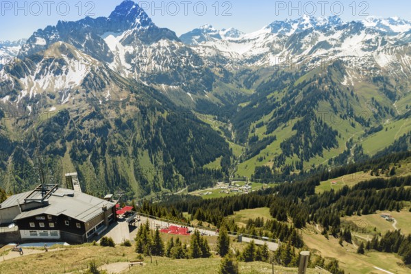 Mountain station, Walmendingerhorn, Vorarlberg, Austria, Europe