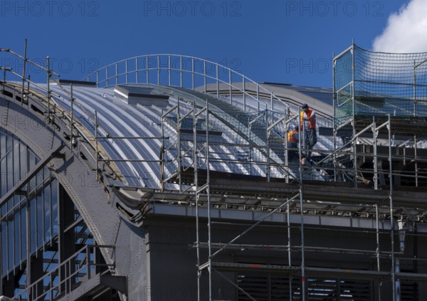 S-Bahn, Construction work at Berlin Ostbahnhof, Friedrichshain, Berlin, Germany, Europe