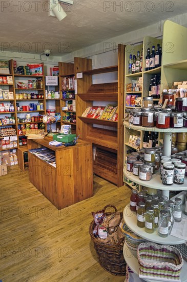 Self-service village shop in Eisenbach, Kreuzthal, Markt Buchenberg, Allgäu, Swabia, Bavaria, Germany, Europe