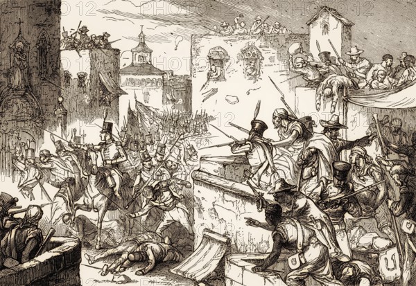 The British invasions of the River Plate, 2nd Battle of Buenos Aires, 1807, Napoleonic Wars, From British Battles on Land and Sea by James Grant