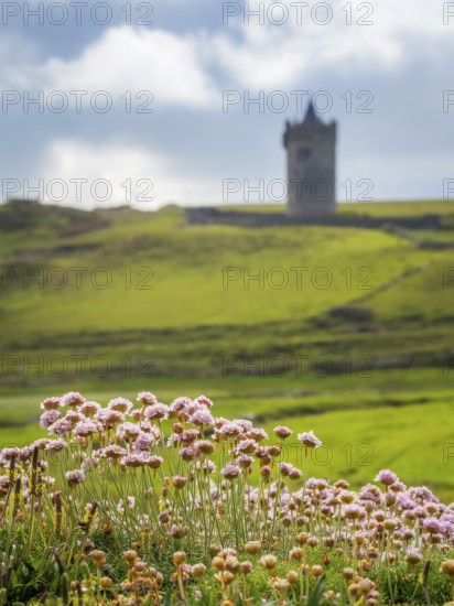 Old castle at doolin ireland near cliffs of moher