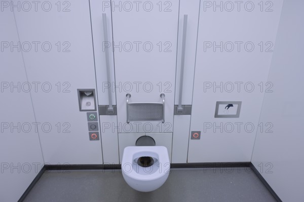 Public toilet, Kurfürstendamm, Charlottenburg, Berlin, Germany, Europe