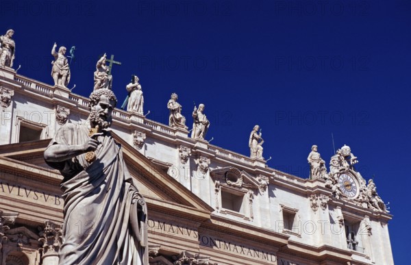 St Peter's Basilica, Italy, Rome, Vatican City, Europe