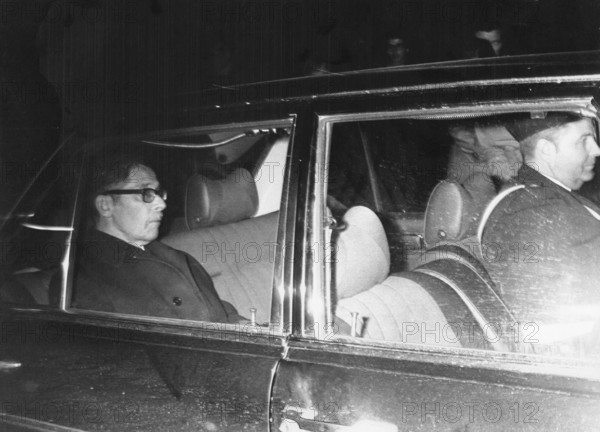 West German Embassy siege in Stockholm 1975. On April 24, 1975, Kommando Holger Meins of the armed left-wing extremist organization Red Army Faction RAF, occupied the West German Embassy on Skarpögatan in Gärdet, Stockholm. The RAF group carried out the attack with the goal of forcing the release of RAF members and others from prison in West Germany. The occupiers took a number of people hostage, including the ambassador Dietrich Stoecker. Swedish police prepared to storm the building, but before they had the chance to do so, the embassy was rocked by a series of violent explosions, the TNT had somehow been detonated. It turned out that one of the terrorists, Ulrich Wessel, had dropped a grenade, which killed him and detonated the TNT. The remaining hostages, as well as the other RAF members, all suffered severe burns. The extradition of the captured and surviving RAF militants was ordered by the Swedish then-Minister of Employment, Anna-Greta Leijon. Siegfried Hausner was flown back t...
