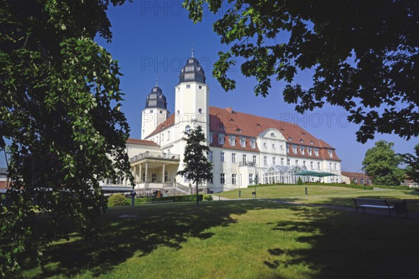 Europe, Germany, Mecklenburg-Western Pomerania, Göhren-Lebbin, Schloss Fleesensee, also Schloss Blücher, Schlosshotel, Göhren-Lebbin, Mecklenburg-Western Pomerania, Germany, Europe