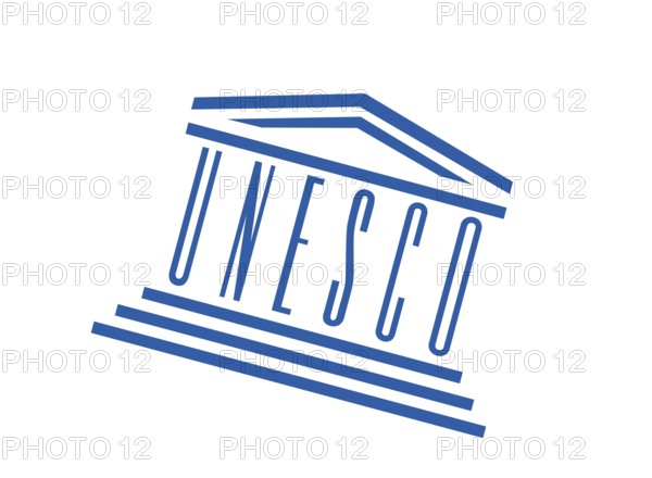 Rotated to right, UNESCO Logo, Organization, Logo