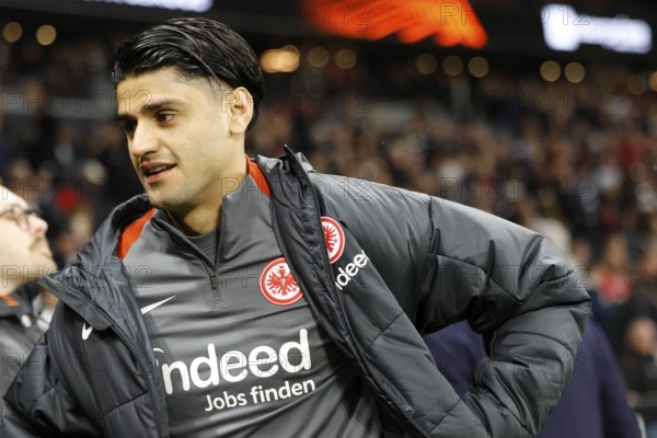 Football, Europa League, Round of 16 second leg, 2024/2025, Eintracht Frankfurt vs. Ajax Amsterdam, 13/03/2025, Frankfurt Stadion, Frankfurt, Germany, Mo DAHOUD (Eintracht Frankfurt, 18), Europe