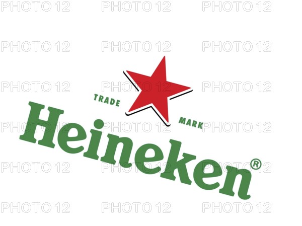 Rotated to right, Heineken logo, Drink, Logo