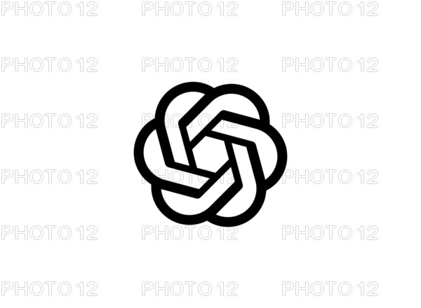 Rotated to left, ChatGPT Logo, Software, Logo