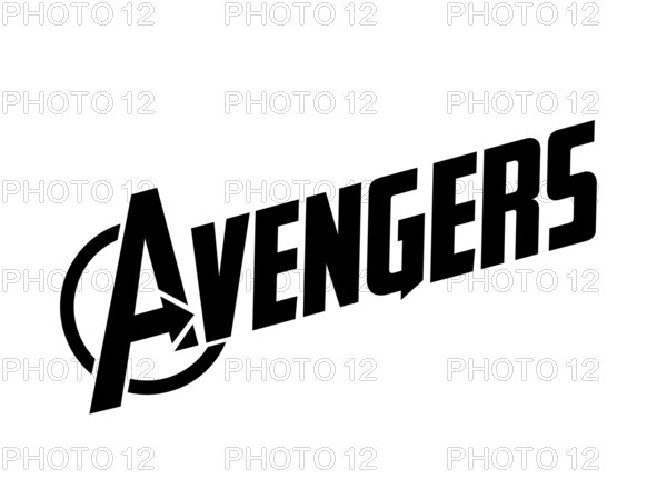 Nach links gedreht, avengers logo, Logo