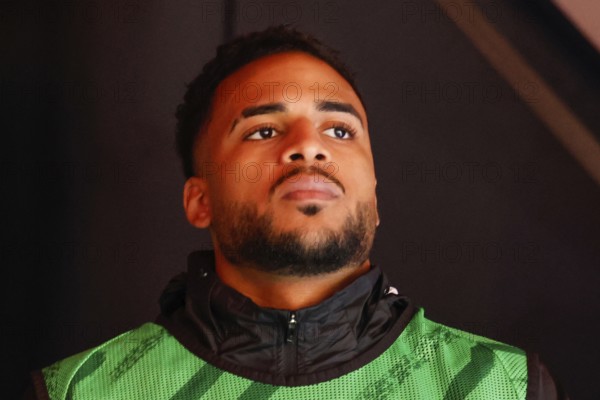 Germany: Soccer 1st Bundesliga, Matchday 20 - 1. FC Heidenheim vs. Borussia Dortmund - Voith-Arena Heidenheim: portrait Almugera KABAR Borussia Dortmund