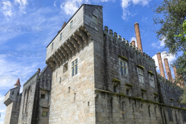 Ducal Palace of the Braganza, Palace of the Dukes of Braganza, Guimaraes, northern Portugal