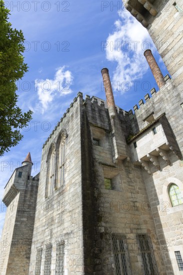 Ducal Palace of the Braganza, Palace of the Dukes of Braganza, Guimaraes, northern Portugal
