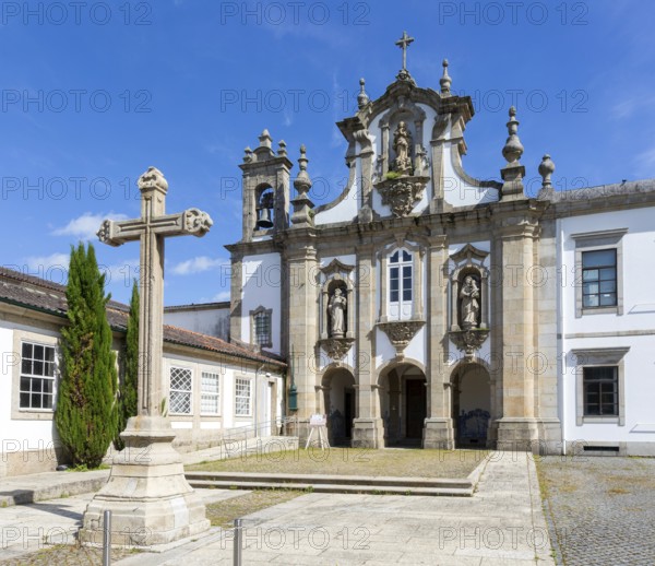 Church former convent, Convento de Santo António dos Capuchos, city of Guimaraes, northern Portugal