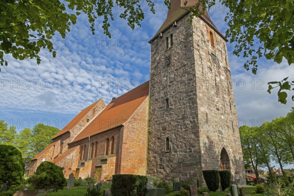 Church, Petersdorf, Fehmarn, Schleswig-Holstein, Germany, Europe