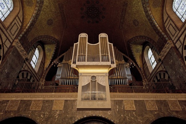 Church of the Redeemer, the best-preserved testimony to Kaiser Wilhelm II's church building programme, Bad Homburg vor der Höhe, Germany, Europe