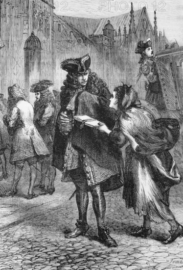 In 1701, Daniel Defoe's memorial to the Legion was presented to his employer, Robert Harley, Speaker of the House of Commons. It called for the release of the petitioners from Kent who had asked Parliament to support the king in an impending war against France, England, digital reproduction of a historical model