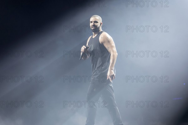 Rapper Drake (Aubrey Drake Graham) live in the Mercedes-Benz Arena in Berlin on 9 March 2017