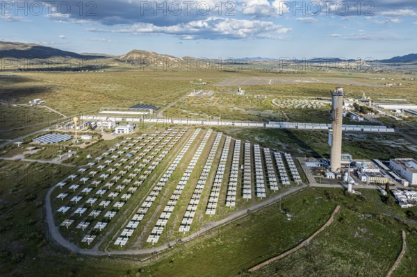 Plataforma Solar de Almaria, solar park, research facility in the Tabernas desert, Andalusia, Spain, Europe