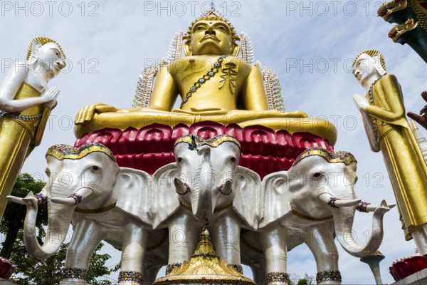 Wat Khun Chan, Thonburi, Bangkok, Thailand, Asia