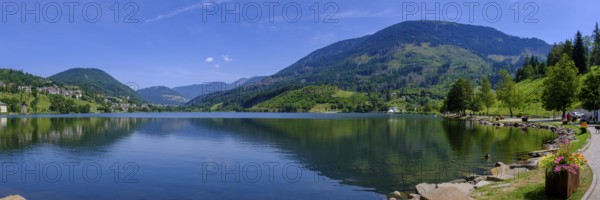 Lago di Serraia, Baselga di Pine, Val di Pine, Alta Valsugana e Bersntol, Trentino, Italy, Europe